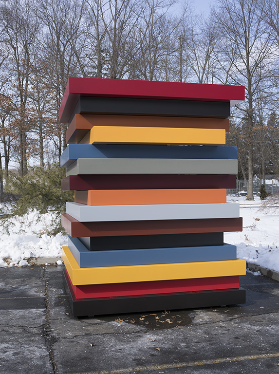 Colored Stacked Frames Sean Scully